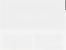 Tablet Screenshot of green-board.info